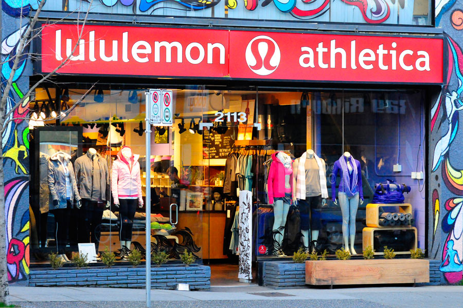 lululemon athletica locations
